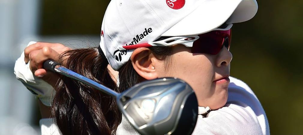Lee Jung-Min aus Südkorea iegt bei der World Ladies Championship. (Foto: Getty)