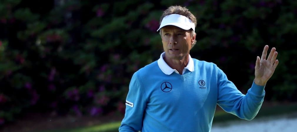 Bernhard Langer geht als geteilter Dritter ins Finale des Masters 2016. (Foto: Getty)