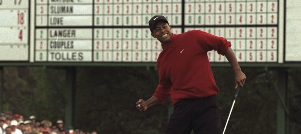 Tiger Woods holte sich vor 19 Jahren seinen ersten Masterssieg. (Foto: Getty)