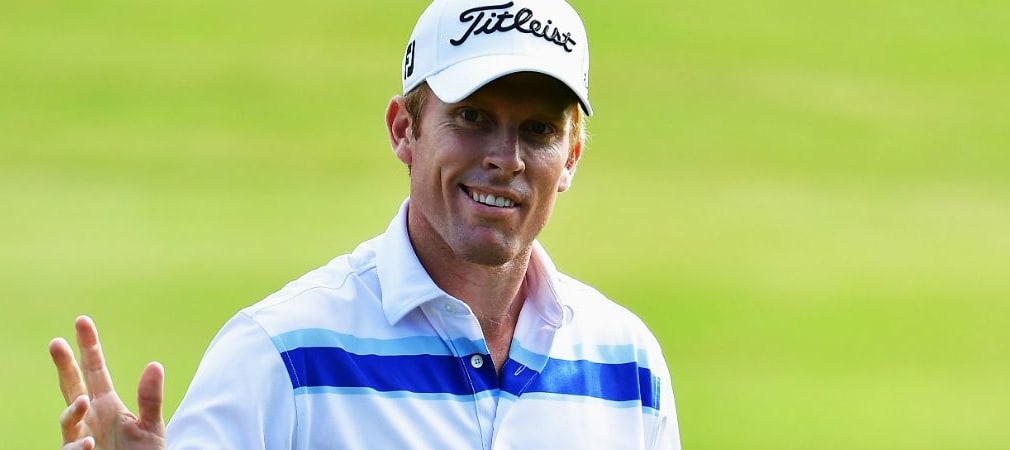 Andrew Dodt behauptet seine Führung bei der AfrAsia Mauritius Open. (Foto: Getty)