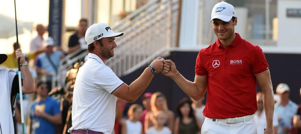 Martin Kaymer geht bei der BMW PGA Championship mit dem Engländer Andy Sullivan auf die Runde. (Foto: Getty)