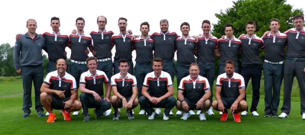 Sieger daheim: das Team des GC St. Leon-Rot. (Foto: DGV/Kirmaier)