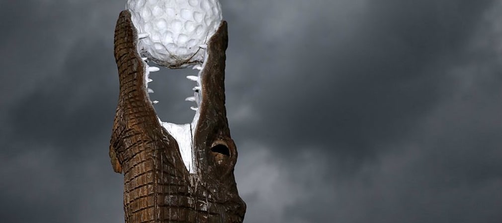 Vom Krokodil gefressen: Die dritte Runde der Zurich Classic. (Foto: Getty)