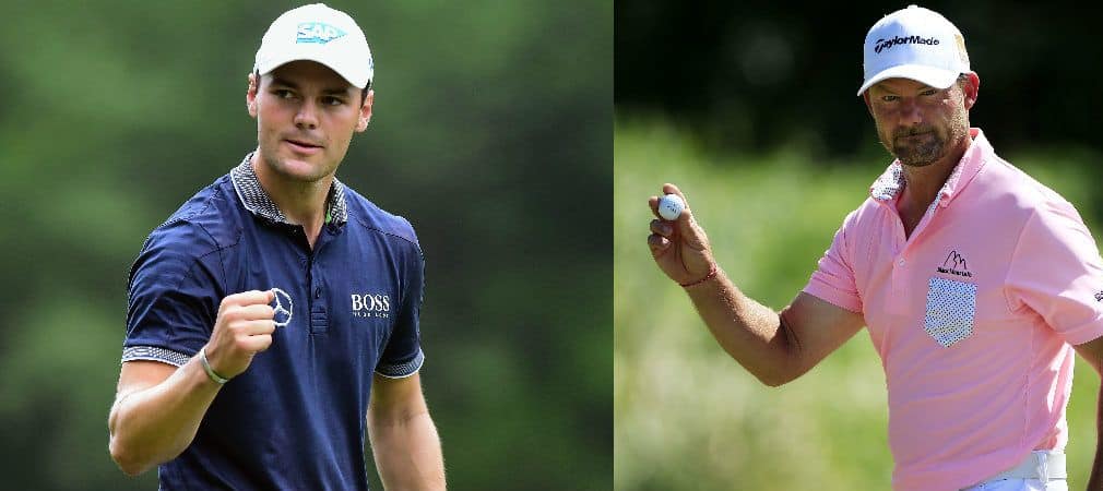Alex Cejka und Martin Kaymer wollen bei der Wells Fargo Championship jubeln.(Fotos: Getty)
