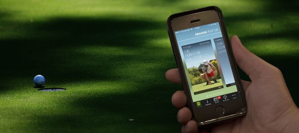 Die Kramski App soll helfen, die Anzahl der Putts zu verringern. (Foto: Getty / Screenshot Kramski App)