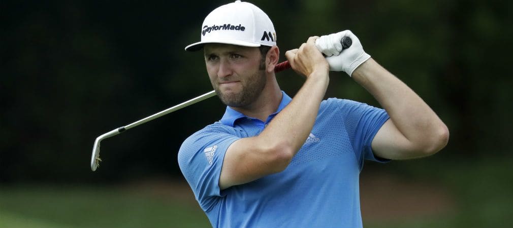 Jon Rahm kann seine Führung beim Quicken Loans National verteidigen und präsentiert sich als frischgebackener Profi schon sehr souverän. (Foto: Getty)