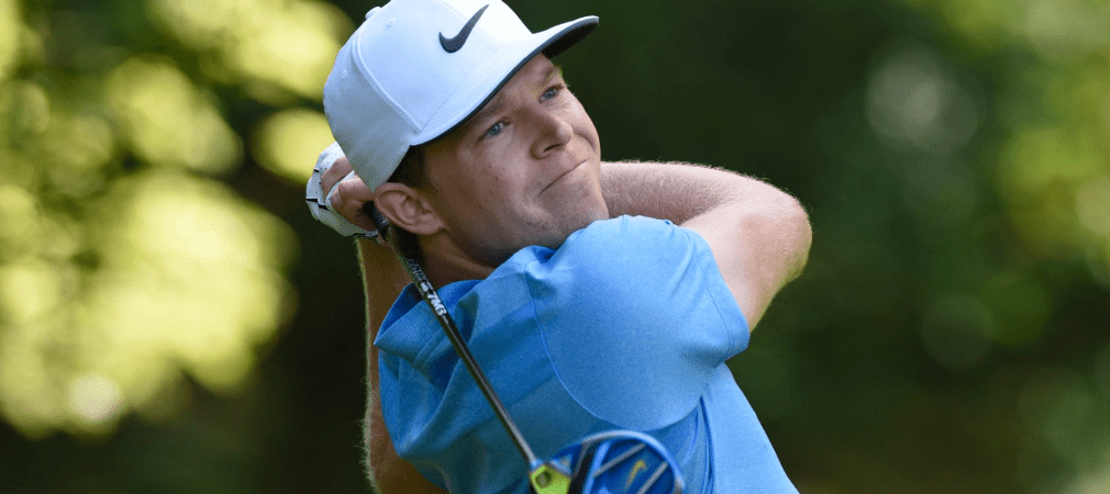 Alexander Knappe liegt bei der KPMG Trophy in Belgien vor dem Wochenende in Führung. (Foto: twitter@ChallengeTour)