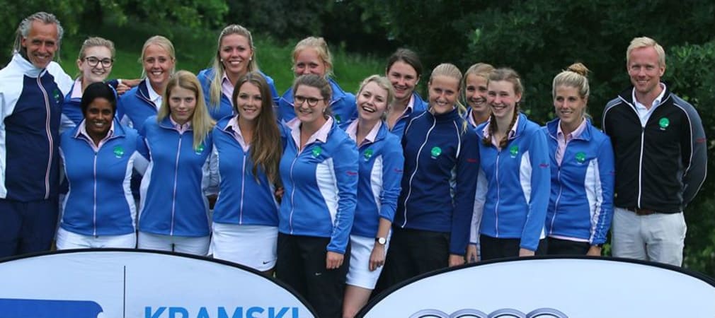 Spieltagssieger und neuer Spitzenreiter: Die Damen des GC Hubbelrath (Foto: DGV/stebl)