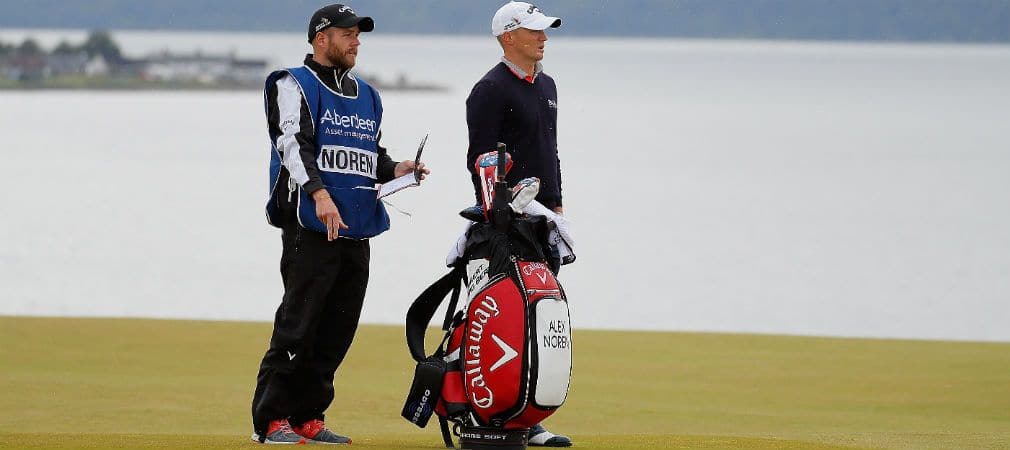 Alex Noren holt sich den Sieg der Scottish Open mit Callaway. (Foto: Getty)