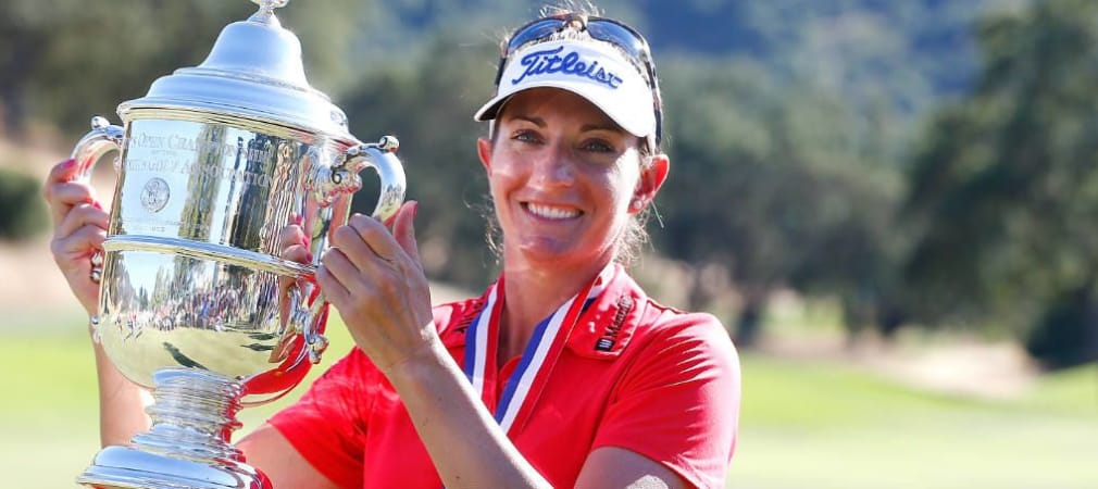 Brittany Lang holt sich bei der US Women's Open ihren ersten Majorsieg. (Foto: Getty)