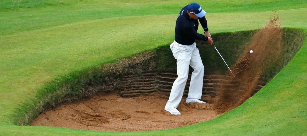 Ein Platz der jeden Golfer an seine Grenzen bringt: Martin Kaymer hatte mit dem Kurs der British Open in Troon zu kämpfen. (Foto: Getty)