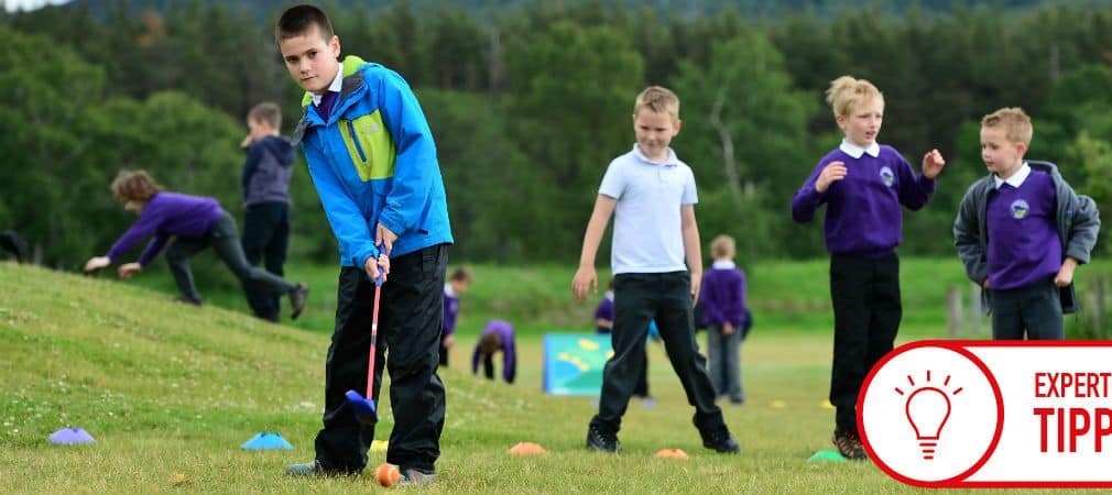 Das Projekt Abschlag Schule soll Kinder an den Golfsport heranführen. (Foto: Getty)