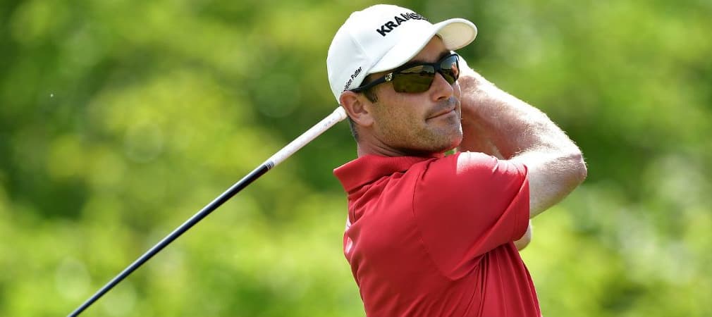 Florian Fritsch schlägt beim D+D Real Czech Masters mit dem Österreicher Luckas Nemecz ab. (Foto: Getty)