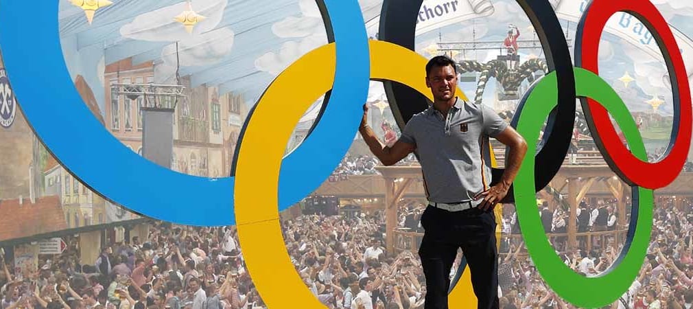 Die Ringe stehen ihm gut: Martin Kaymer zeigt sich von der Atmosphäre in Rio absolut begeistert. (Foto: Getty)