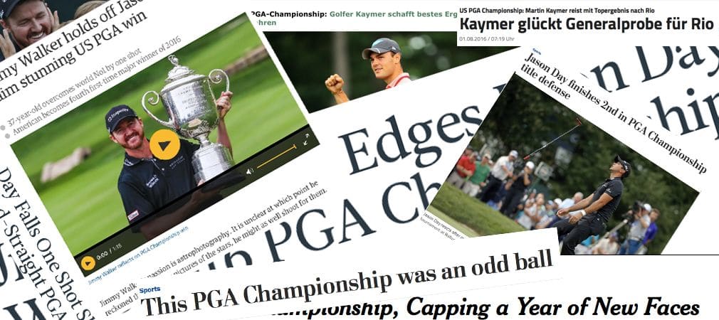 Medienecho Presseschau PGA Championship 2016 Jimmy Walker