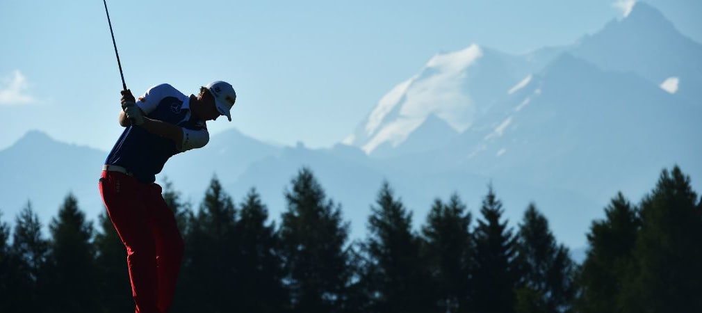 Marcel Siem ist mit der atemberaubenden Aussicht beim omega European Masters bereits vertraut. (Fto: Getty)