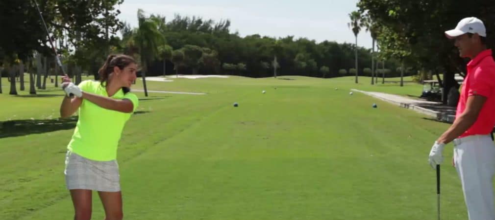 Golftraining multilingual: Martin Kaymer erklärt Golf auf Deutsch. (Screenshot: Golf Digest)