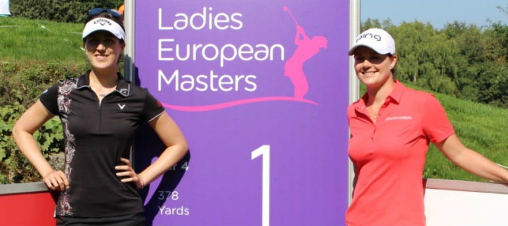 Sandra Gal (links) und Caroline Masson wollen am Finaltag des Ladies European Masters nochmal alles geben. Verfolgen Sie ihre Runden in unserem Livestream. (Foto: Golf Post)