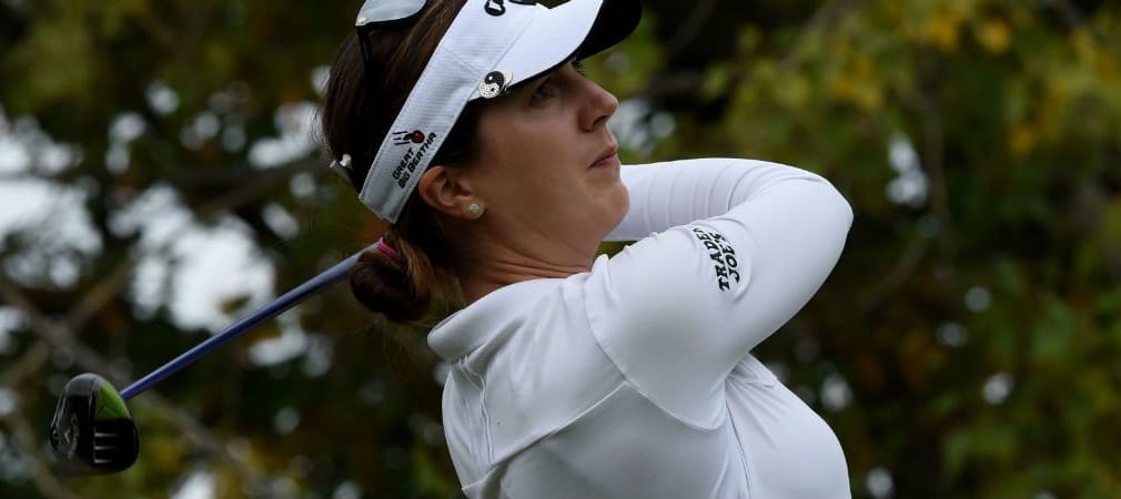 Sandra Gal tut sich schwer bei Moving Day der Evian Championship. (Foto: Getty)