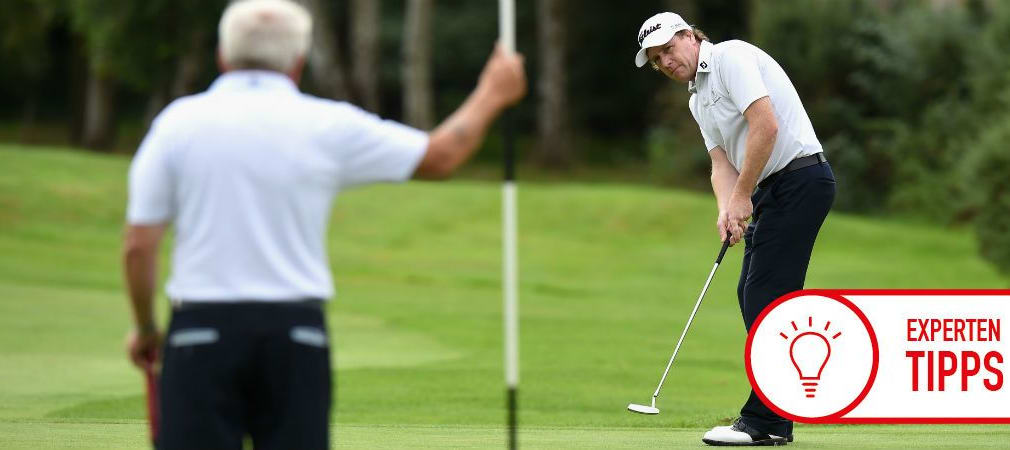 Putt-Training zu zweit macht mehr Spaß und bringt den Wettkampfgedanken ins Spiel. (Foto: Getty)