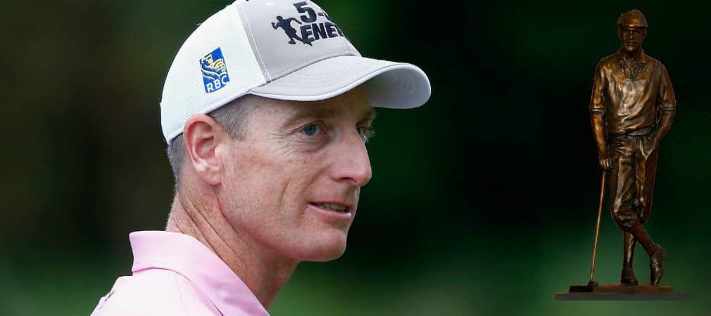 Als 19. Golfer erhält Jim Furyk den Payne Stewart Award. (Foto: Getty)