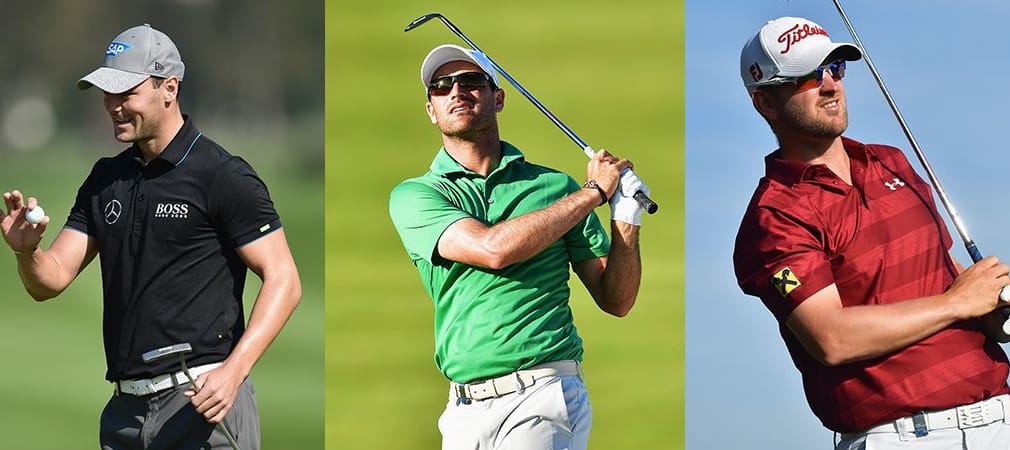 Martin Kaymer Florian Fritsch Bernd Wiesberger Porsche European Open 2016