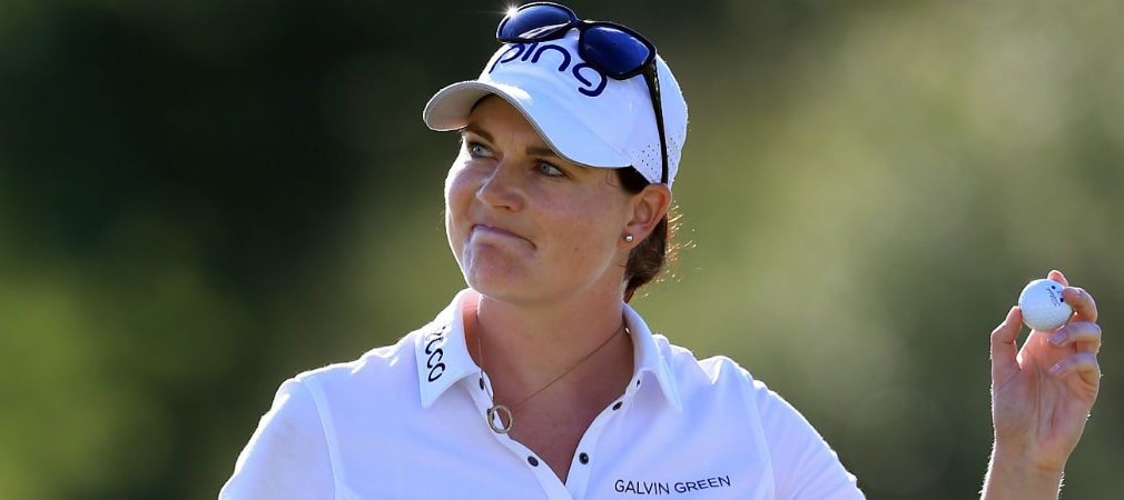 Caroline Masson steigt durch ihren ersten LPGA-Tour-Sieg in den Ranglisten auf. (Foto: Getty)