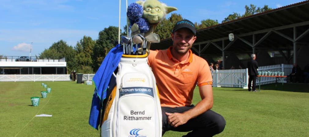 Mit seinen Honma-Schlägern ist Bernd Ritthammer ein Exot unter den Profis. (Foto: Golf Post)
