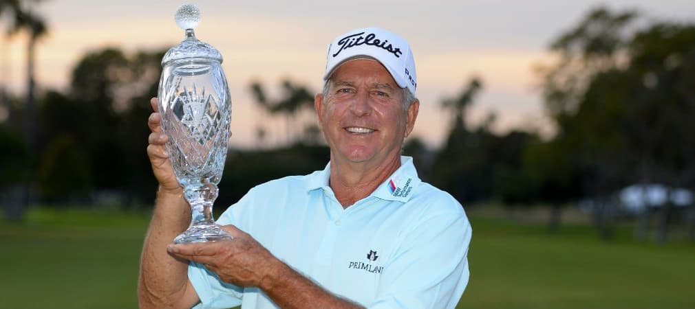 Jay Haas triumphiert im Playoff der Toshiba Classic. (Foto: Getty)