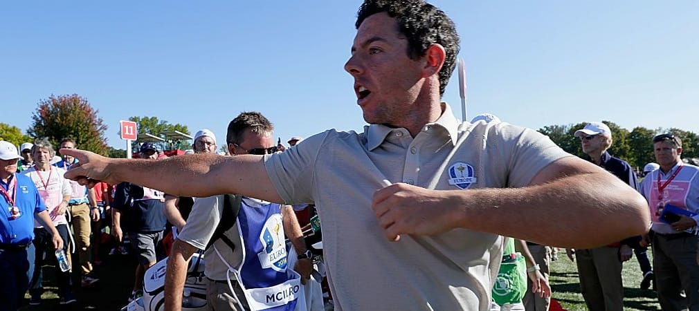 Das ging selbst dem Nordiren zu weit: Rory McIlroy empörte sich über die Äußerungen eines US-Fans. (Foto: Getty)