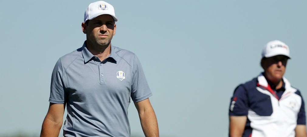 Sergio Garcia und Phil Mickelson spielten beim 41. Ryder Cup eine Runde für die Geschichtsbücher. (Foto: Getty)