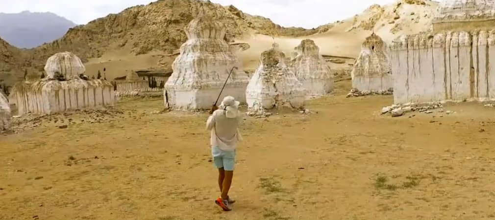 Golfen auf dem höchsten Platz der Welt? Adventures in Golf machen es vor. (Foto: youtube.com/SkratchTV)