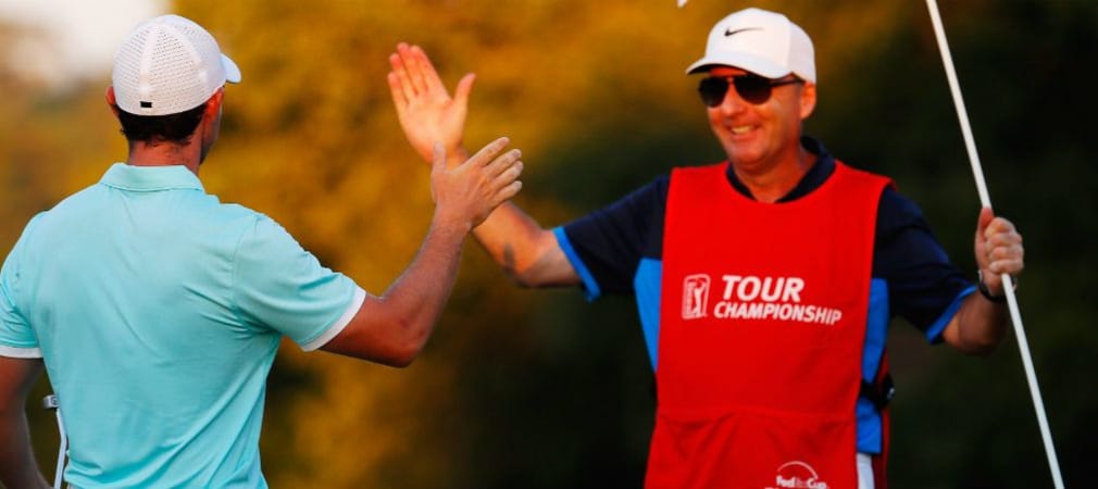 Er steht oft im Hintergrund, ist aber für den Erfolg von McIlroy ein wichtiger Faktor: J.P. Fitzgerald. (Foto: Getty)