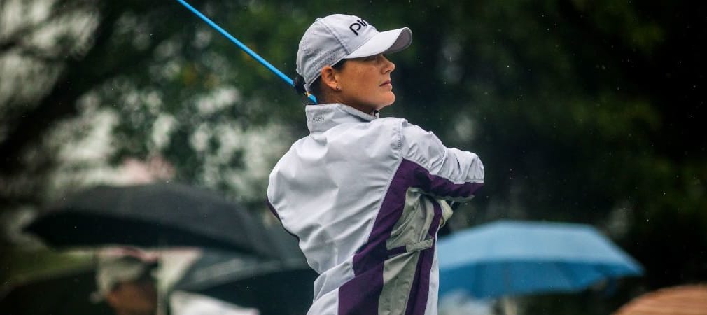 Windig und nass stellt kein Problem dar für Caroline Masson bei der Fubon LPGA Taiwan Championship. (Foto: Getty)