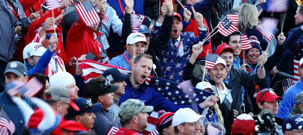 Das Verhalten der Fans in Hazeltine ist nicht mehr tolerierbar und die PGA of Amercia spricht ein Machtwort. (Foto Getty)