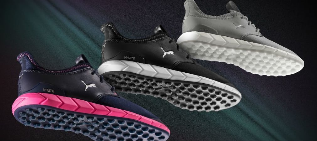 So präsentiert sich die Damenschuh-Kollektion für das kommende Jahr. (Foto: Puma Golf)