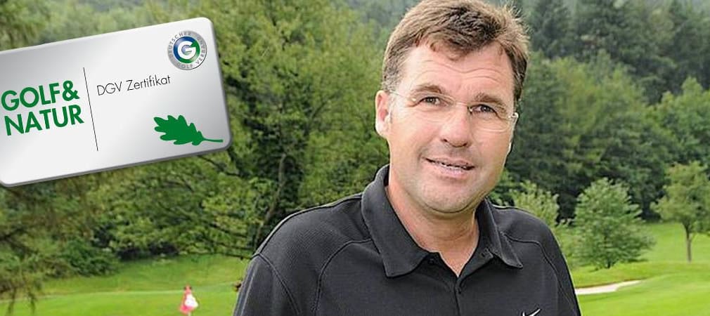 Golf Post traf Dr. Gunther Hardt und tauschte sich mit ihm über das DGV-Programm Golf&Natur aus.