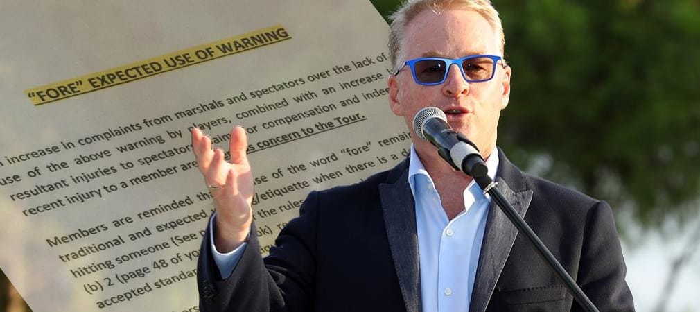 Keith Pelley ruft die Golfprofis zur stärkeren Einhaltung der Etikette auf.