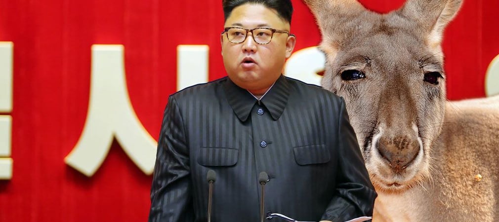Wer schleicht sich denn da nach Nordkorea? Zwei Australier sorgen für eine unfassbare Geschichte beim Amateurturnier in Pjöngjang. (Foto: Getty)