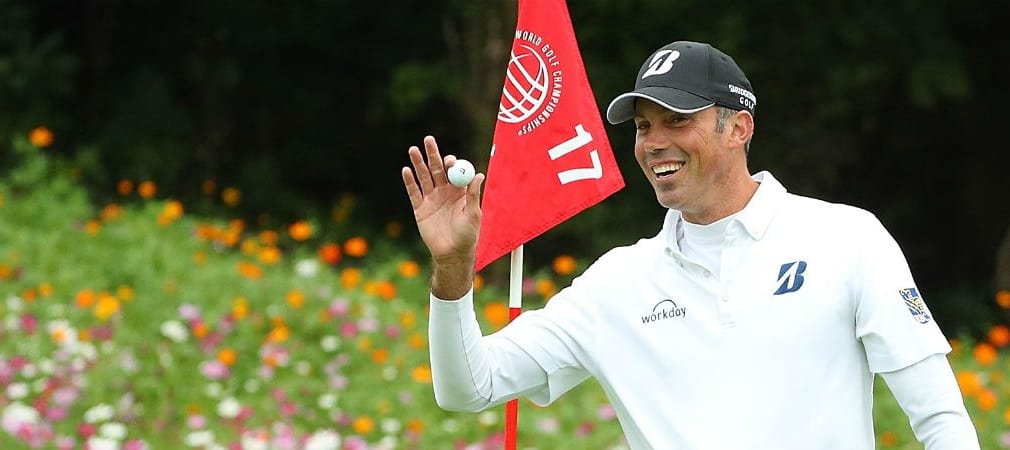 Jetzt kann er wieder Lächeln: Matt Kuchar darf sich über einen neuen Cadillac freuen. (Foto: Getty)
