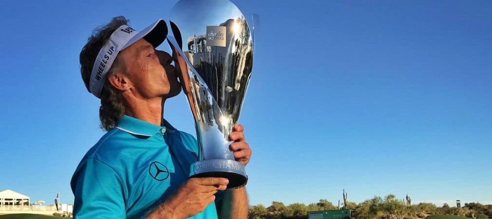 Bernhard Langer schließt eine überragende Saison erneut als Sieger des Charles Schwab Cup ab. (Foto: Twitter/@ChampionsTour)