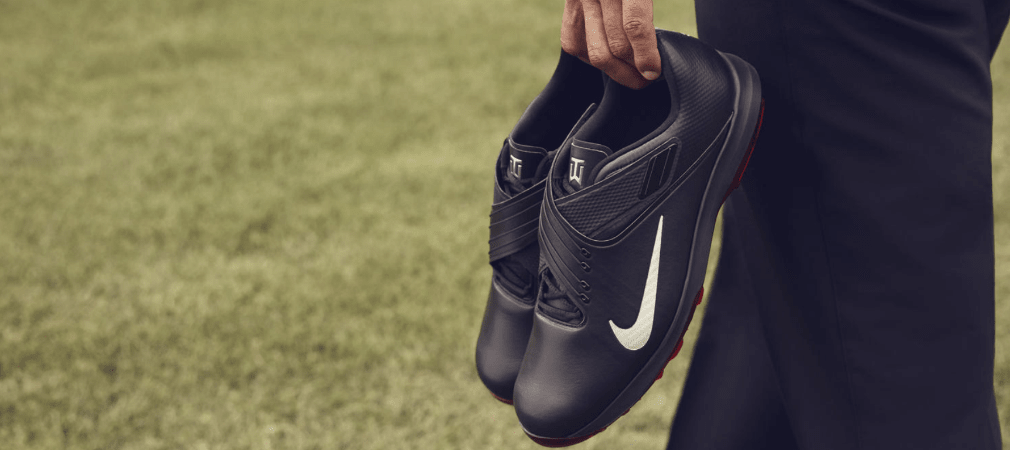 Pünktlich zum Comeback von Tiger Woods präsentiert Nike neue Golfschuhe, die zusammen mit dem ehemaligen Dominator entwickelt wurden. (Foto: Nike)