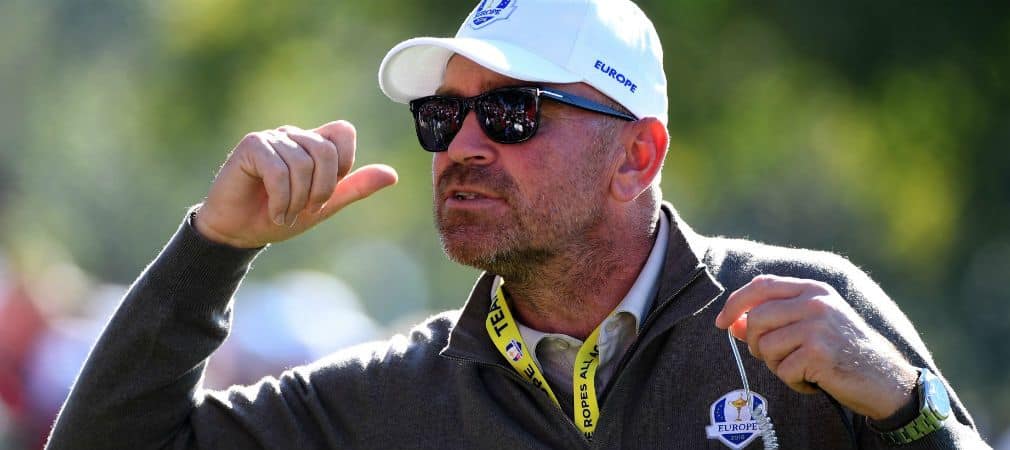 Thomas Björn führt Team Europe beim Ryder Cup 2018 in Paris an. (Foto: Getty)