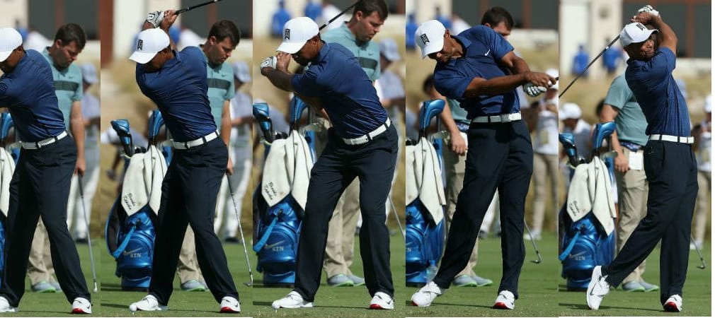Nach seinem ersten Start seit 15 Monaten gab es zahlreiche Analysen des Schwungs von Tiger Woods. (Fotos: Getty)