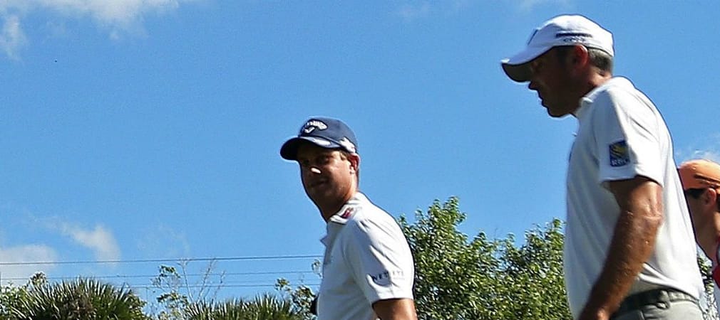 Auch im vergangenen Jahr kämpften Matt Kuchar und Harris English um den Sieg - und verloren. Können sie dieses Mal beim Franklin Templeton Shootout triumphieren? (Foto: Getty)