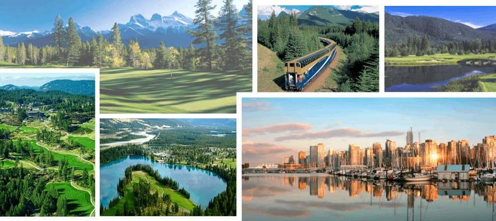 Der Westen Kanadas bietet viele Highlights, landschaftlich ebenso wie für interessante Golfrunden.