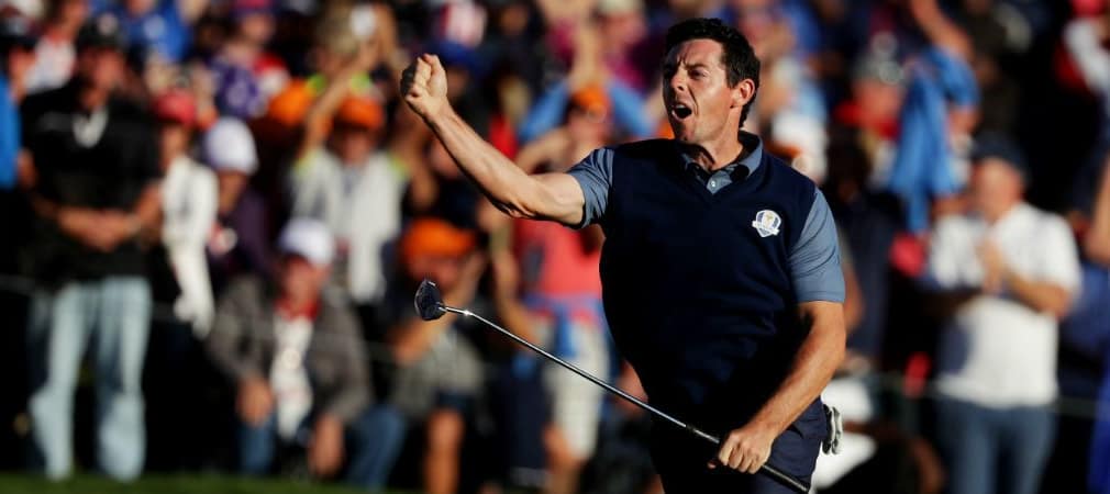 Rory McIlroy spricht nach seinem Ermüdungsbruch an der Rippe über eine bevorstehende Rückkehr.