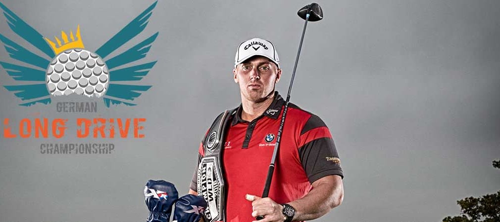 Der Long-Drive-Weltmeister Joe Miller wird den Teilnehmern der ersten German Long Drive Championship zur Seite stehen. (Foto: Howard Boylan)