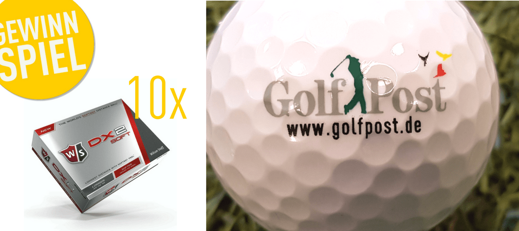 Jetzt mit den Golf Post Logobällen in die Golfsaison 2017 starten! (Bild: Wilson Staff)