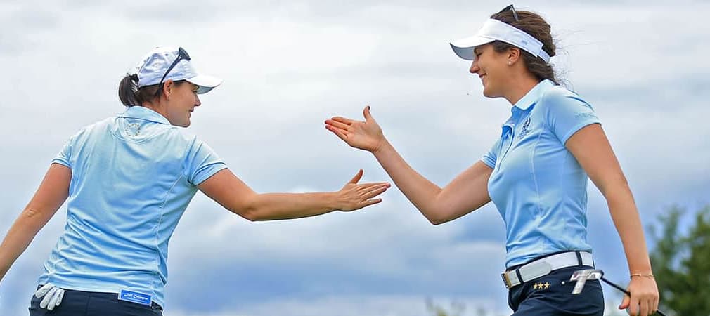 Golf Post Talk Sandra Gal Caroline Masson Bank of Hope Founders Cup